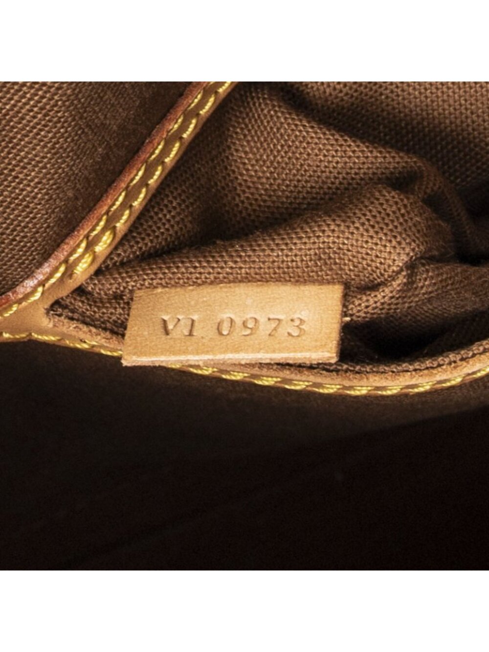Louis Vuitton Alma Brown Monogram Canvas Handbag - Picture 10 of 10